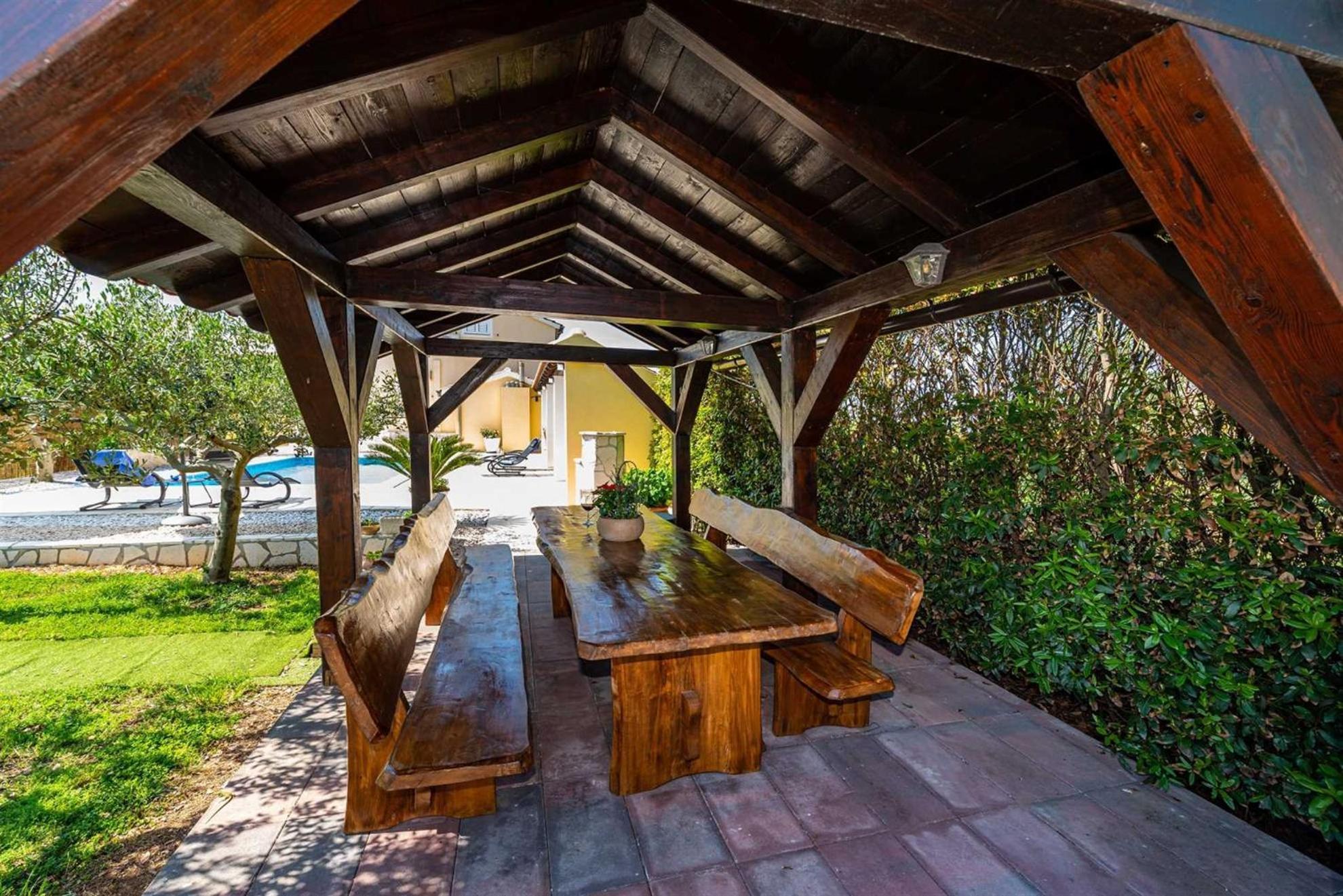Apartment House Simoni With Pool, Zadar County Privlaka  Exterior foto